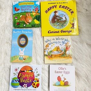 Easter Books Gossie Love Bugs  Curious George Carter Dunrea Pop Up Toddler PreK